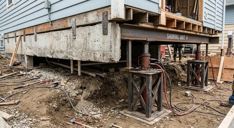 Foundation Jacking detail